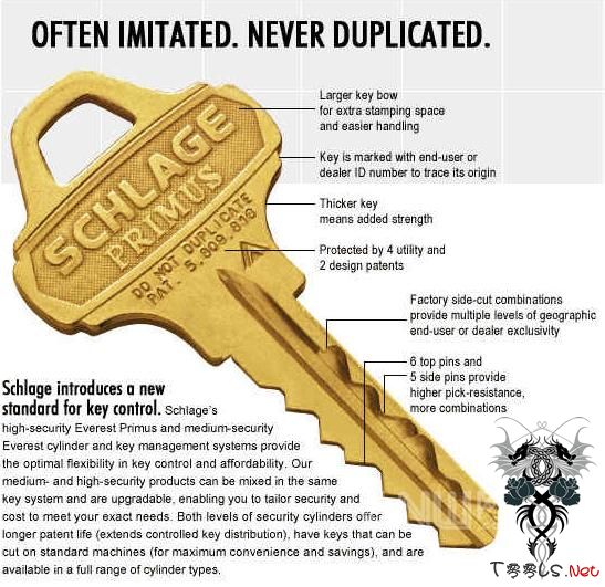 90后黑客用3D打印破解“不可复制”安全钥匙