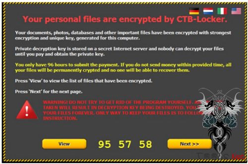 比特币病毒CTB-Locker疯狂传播 FBI悬赏300万美元通缉