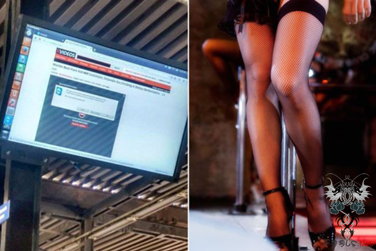 巴西公交站信息屏遭黑客入侵 播放15分钟色情片