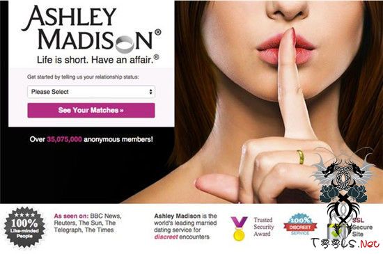 黑客公布婚外情网站近10G的隐私数据，用户疯了