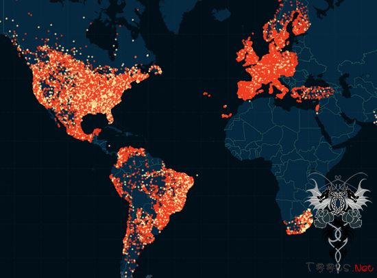 婚外情网站泄密资料被绘成出轨地图 中国多市在列
