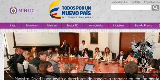 南美一黑客公开哥伦比亚政府网站数据