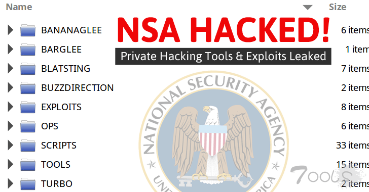 NSA's Hacking Group Hacked! Bunch of Private Hacking Tools Leaked Online