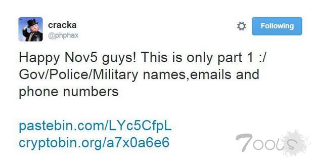 黑客组织Crackas With Attitude两名成员因入侵FBI和DHS被捕