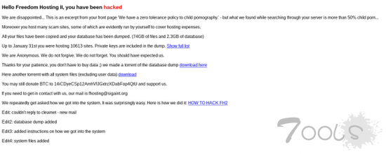 一匿名黑客组织拿下近20%黑市网站：仅用21个步骤实现