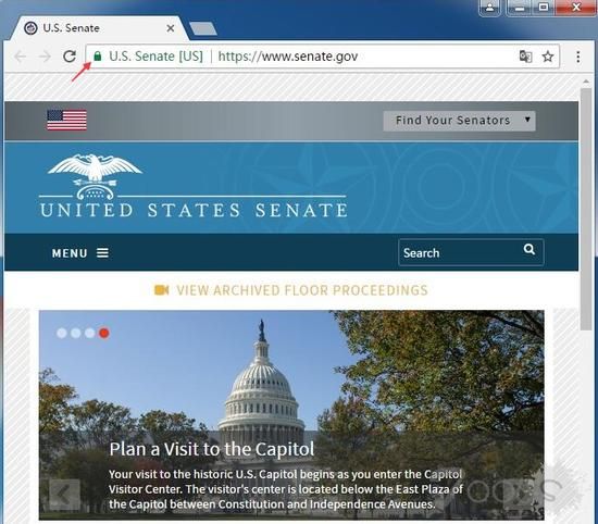 美参议院已启用全网站HTPPs加密