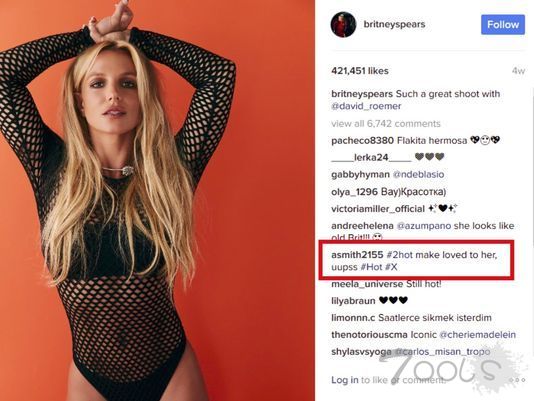 布兰妮躺枪：Instagram帐号被黑客用来激活恶意软件