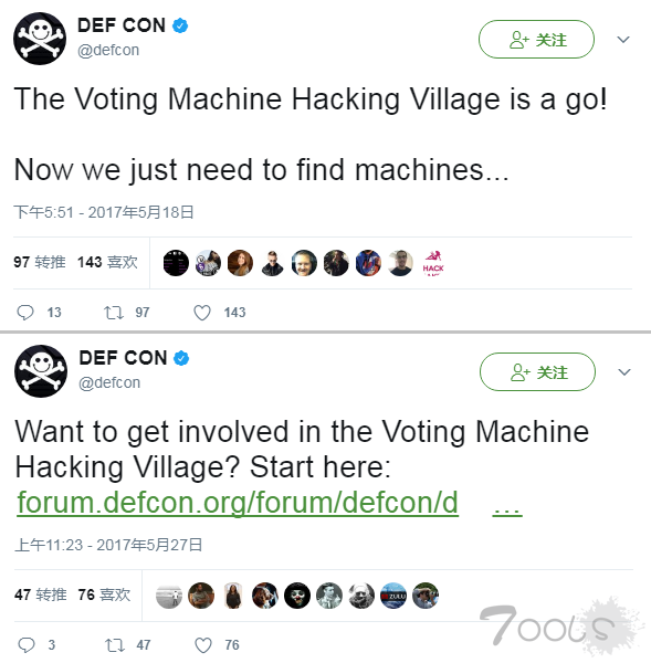 DefCon黑客大会举办了一场“投票系统模拟攻防战”