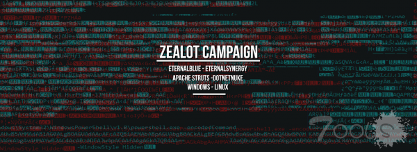 “Zealot”行动揭秘：黑客组织利用 NSA 漏洞入侵 Windows 、Linux 服务器挖掘门罗币