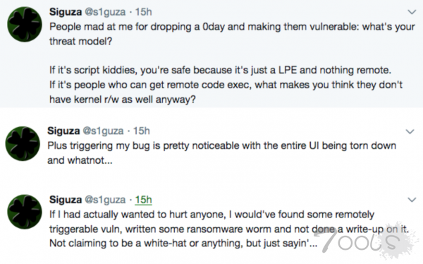 专家披露 IOHIDSystem macOS 内核任意读写漏洞 POC