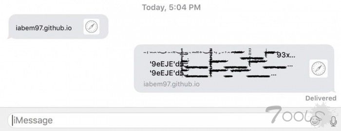 苹果：下周发布版本更新修复Messages恶意链接BUG