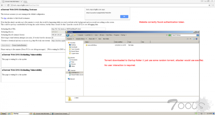 Google公布一个uTorrent的安全漏洞 官方发布了一个无用补丁