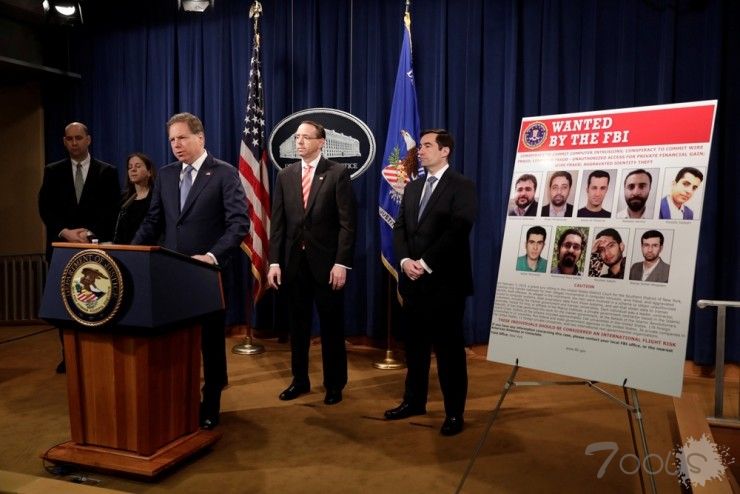 入侵320所大学窃取34亿资料，美国宣布对9名伊朗黑客进行制裁