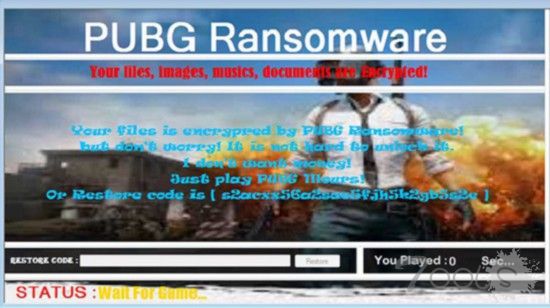 《绝地求生》被新勒索病毒盯上 玩游戏能解锁文件