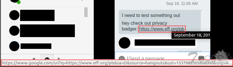 EFF 发布新版隐私獾限制 Google 的链路跟踪