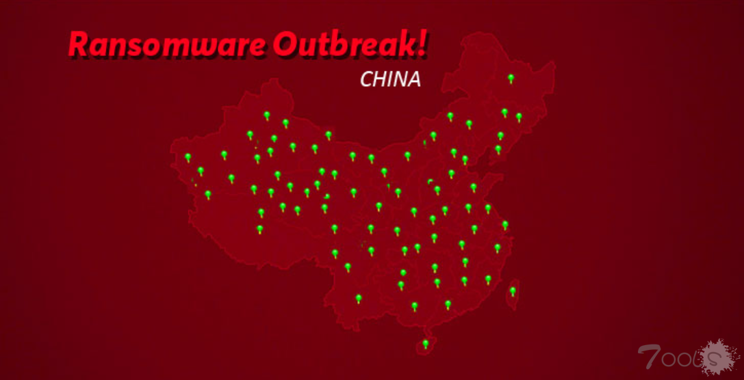 新的勒索软件在中国迅速蔓延，感染了超过100,000台个人电脑