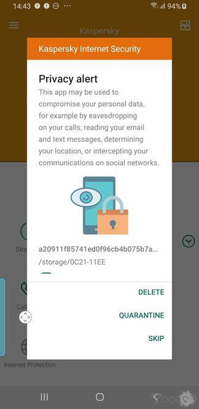 卡巴斯基：将跟踪软件标记为恶意程序 倡议其他安全公司跟进