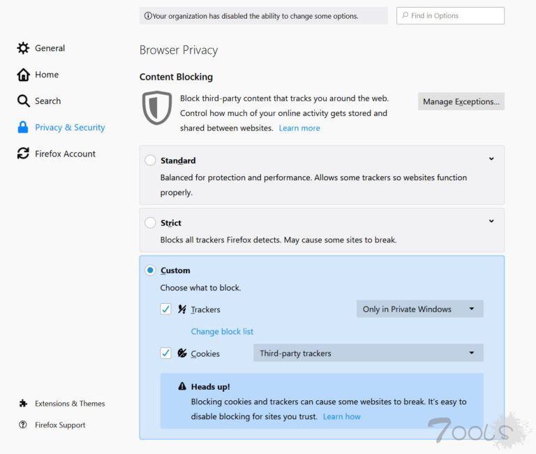 Mozilla Firefox开始默认阻止网络跟踪器运作