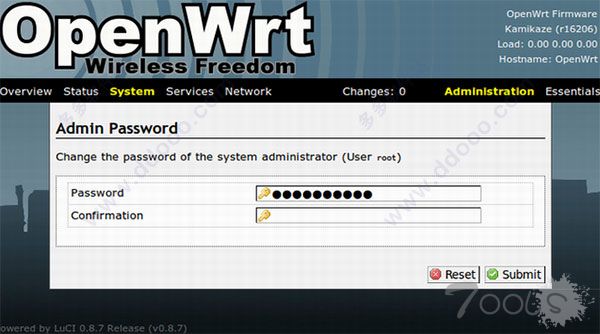 OpenWrt RCE(CVE-2020-7982)