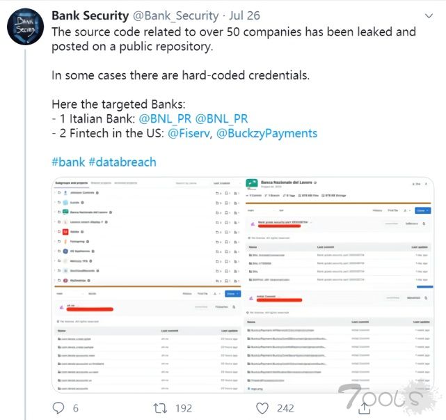 外媒称50多家科技公司源代码泄露：华为海思、联想、高通均在列