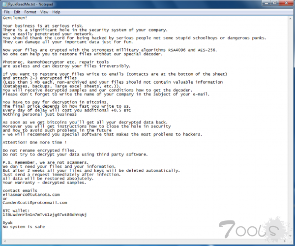 医疗巨头 UHS 遭遇勒索软件攻击