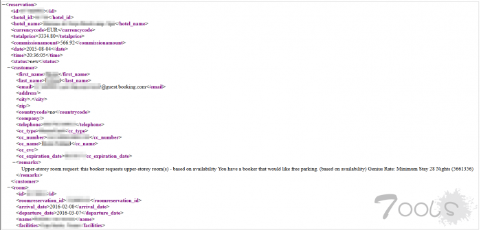 酒店预订平台泄露Booking.com等在线预订网站的用户数据