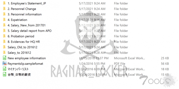 勒索未成 黑客公布威刚公司一半的被盗信息