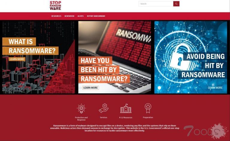 美国司法部牵头成立 StopRansomware.gov 网站 遏制勒索软件攻击