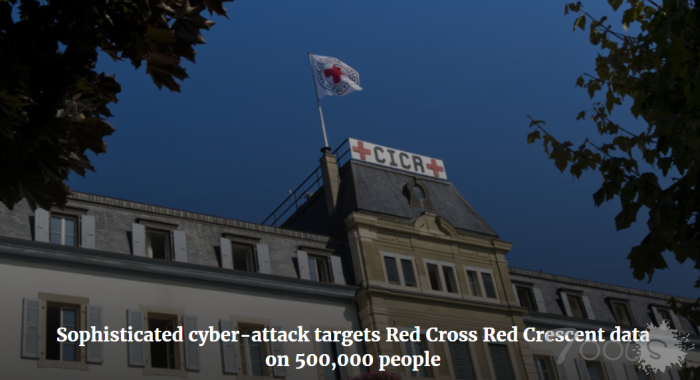 红十字国际委员会遭受网络攻击 超51.5万名“高危人群”的数据遭泄露