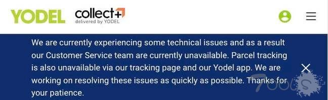 Yodel成为网络“事件”的最新受害者