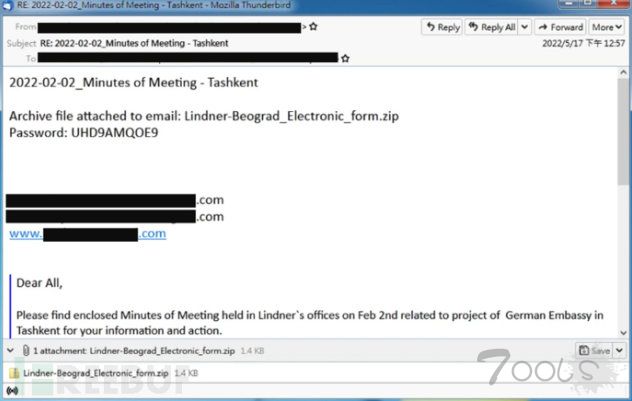 目前Emotet通过恶意的Excel文件进行广泛传播