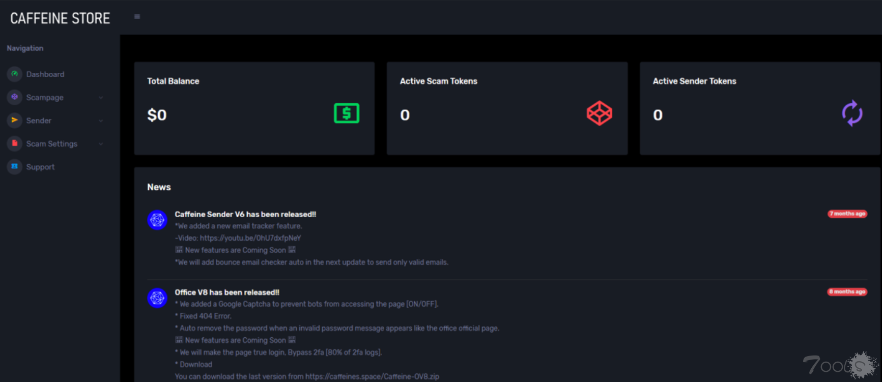网络犯罪分子正在使用一种名为 Caffeine 的新型网络钓鱼即服务 (PhaaS) 工具包