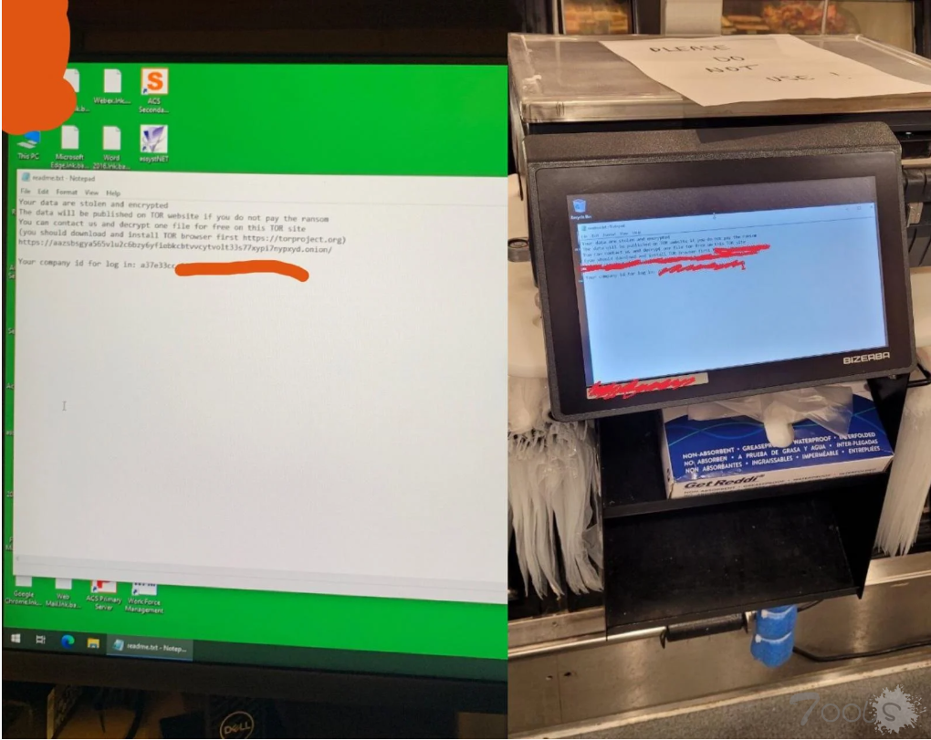 加拿大食品零售巨头索贝斯受到黑巴斯塔勒索软件的袭击