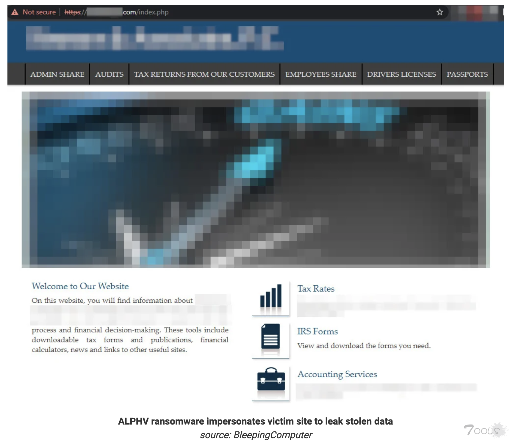 勒索软件团伙克隆受害者的网站以泄露被盗数据