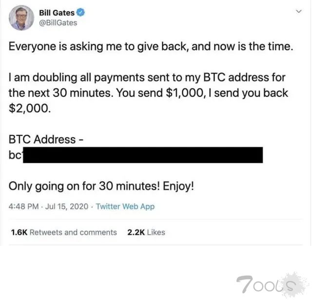 侵入比尔·盖茨、马斯克等名人账号，推特黑客案罪犯被判5年监禁