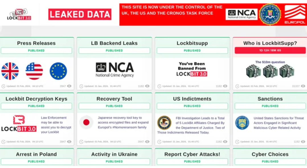 美国悬赏 1500 万美元追捕 LockBit 勒索软件头目